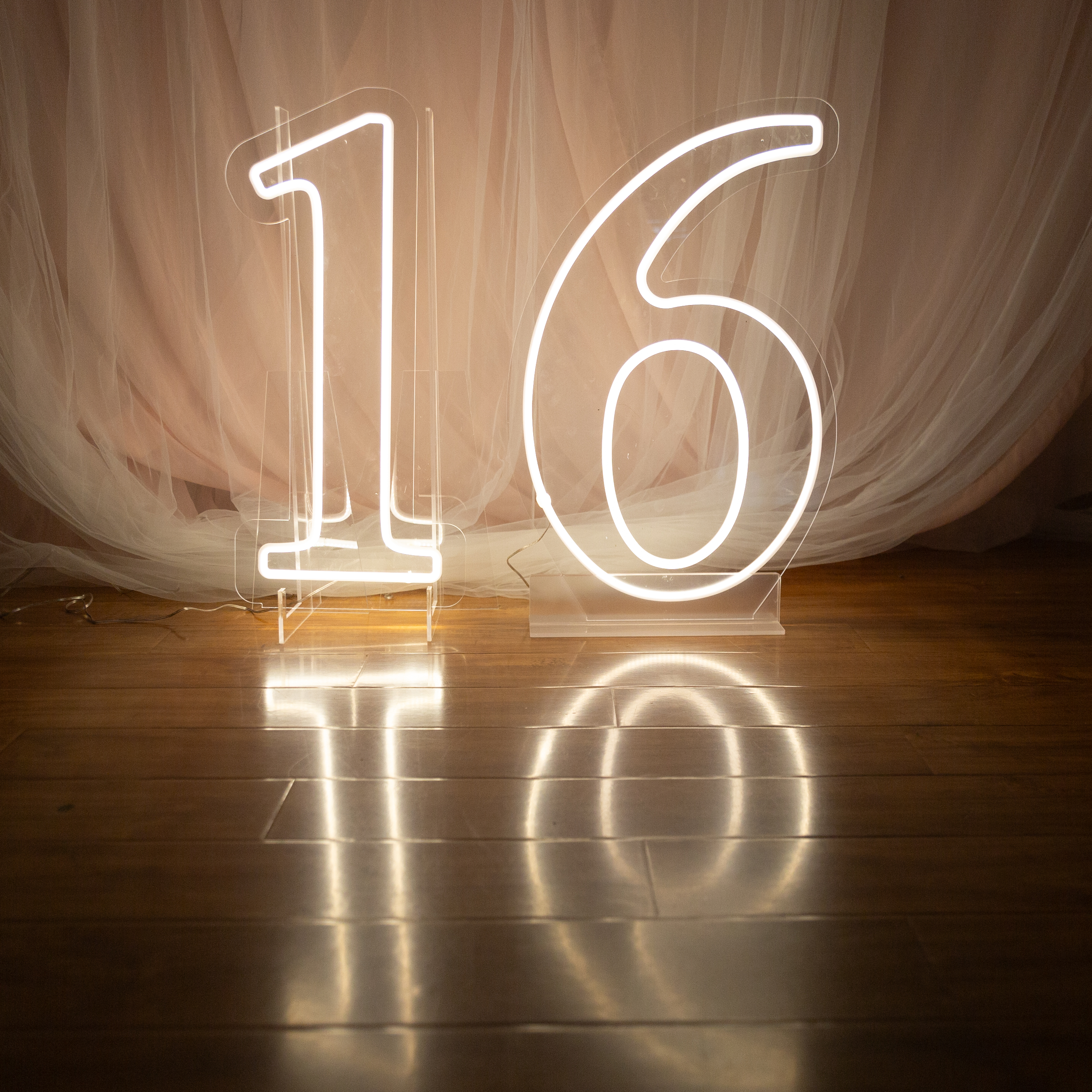 Numero luminoso 0-9 per decorazione festa FGSZM001