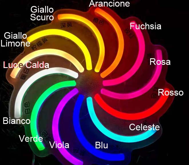 Insegna al neon personalizzata / Insegne al neon / Regali personalizzati / Insegne per matrimoni / Insegna al neon con nome di famiglia / Insegna al neon con nome a LED