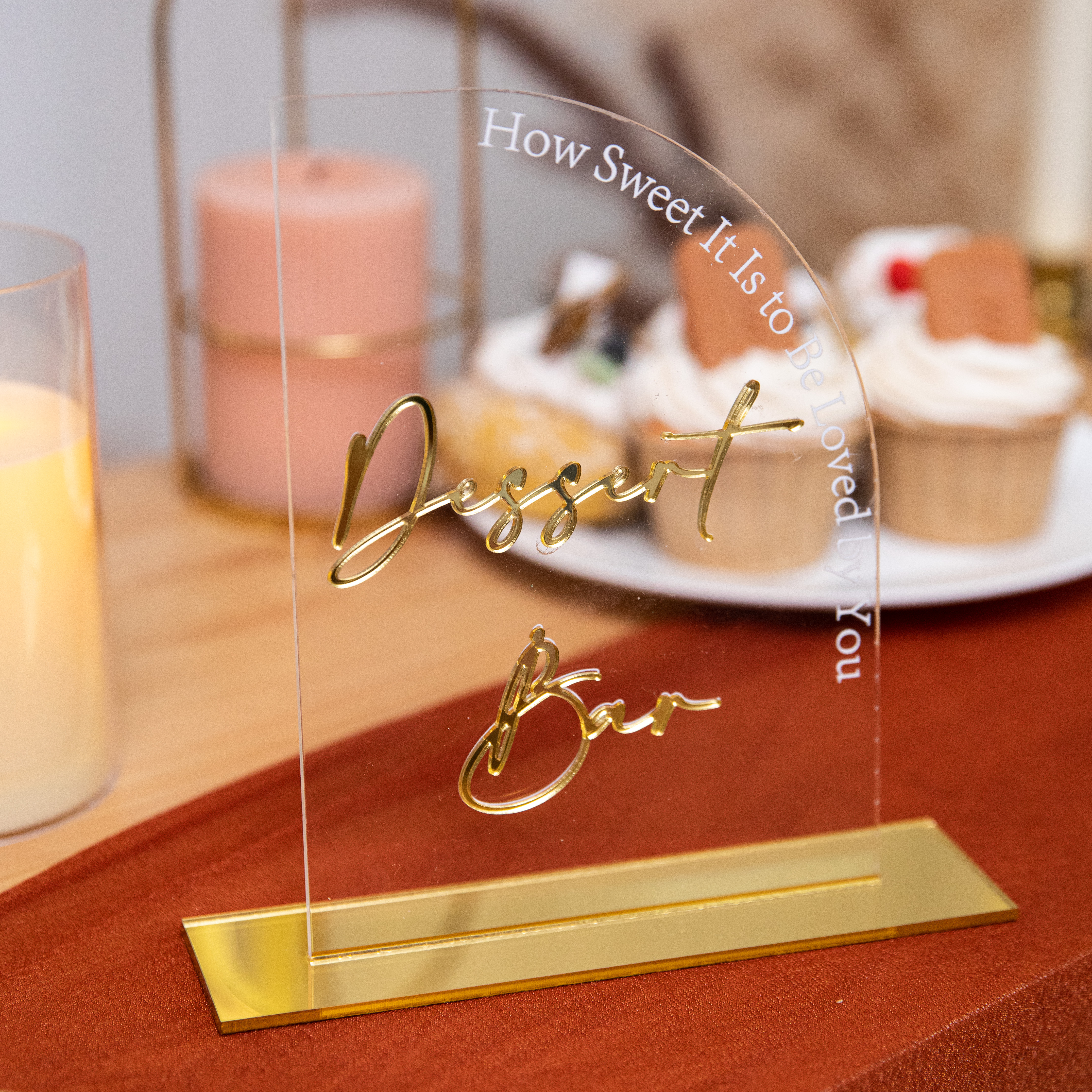 Segnatavolo di nozze con nome 3D YKL002