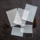 Biglietto d'invito con stampa a caldo in oro WFSI0039